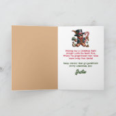 Über mein Gingerbrot Funny Urban Weihnachten Ankündigung (Innenseite)