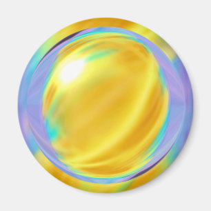 Über meine Kugel nachdenken Magnet