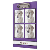 [Über meinen Hund] Schauprozess-HundeBrag Klemmbrett (Links)