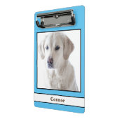 [Über meinen Hund] Schauprozess-HundeBrag Mini Klemmbrett (Gewinkelt2)