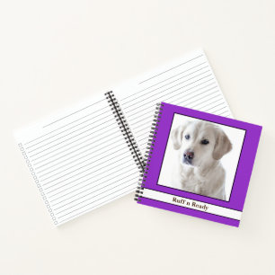 [Über meinen Hund] Vet-Platten, Journal & Brag Bo Notizblock
