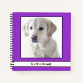 [Über meinen Hund] Vet-Platten, Journal & Brag Boo Notizblock (Vorderseite)