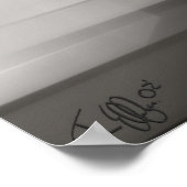 Über meiner Schulter Poster (Ecke)