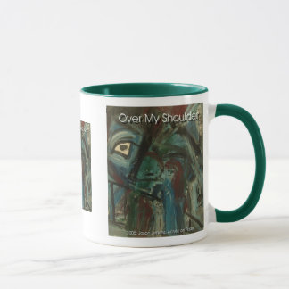 über meiner Schulter Tasse