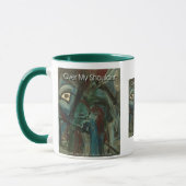über meiner Schulter Tasse (Links)