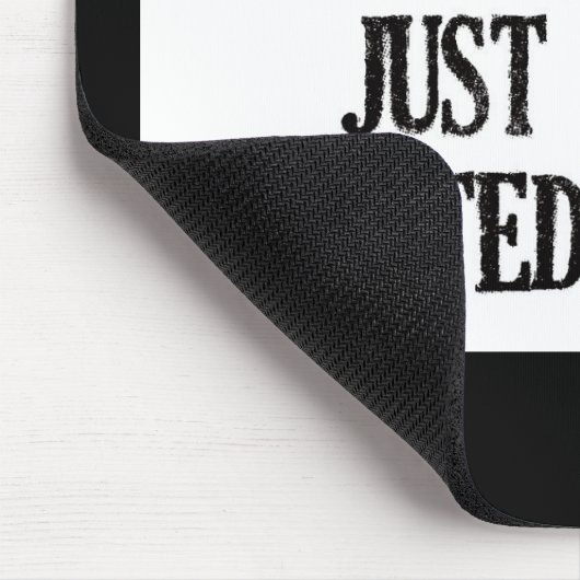 Über mich mousepad (Ecke)