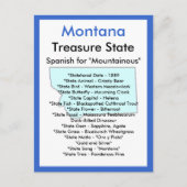 Über Montana Postkarte (Vorderseite)