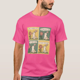 Über motivierte fröhliche Bunny - Funny Rabbit Lif T-Shirt