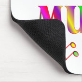 Über Musik Mousepad (Ecke)