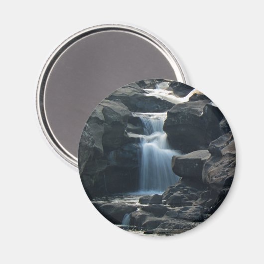 "Über Narnia" Round Magnet (Vorderseite/Rückseite)