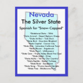 Über Nevada Postkarte (Vorderseite)