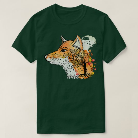 Über Niedlichen Herbsttiere von 149 T-Shirt (Design vorne)