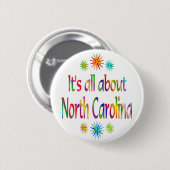 Über North Carolina Button (Vorne & Hinten)