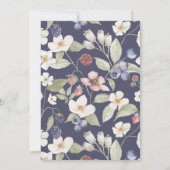 Über oder unter Berry Sweet Baby Shooting Game Car Einladung (Rückseite)