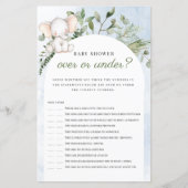 Über oder unter dem Elephant Blue Baby Shooting Ga (Vorderseite)