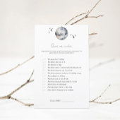 Über- oder unter Disko-Ball-Brautparty