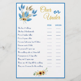 Über oder unter einem Doppel-Flyer Flyer