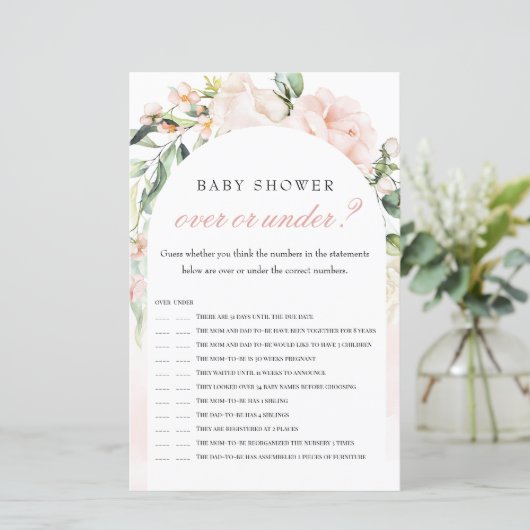 Über- oder unter einem Elephant Blush Baby Shootin (Stehend Vorderseite)