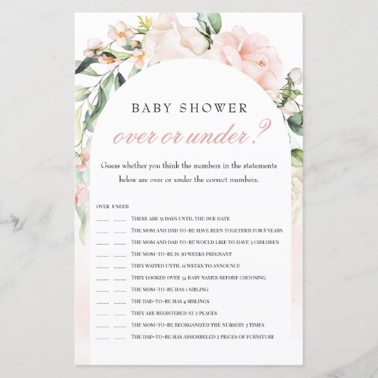 Über- oder unter einem Elephant Blush Baby Shootin (Vorderseite)