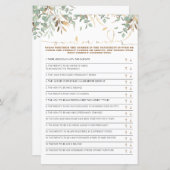 Über- oder unter Kinderduschkarte (Vorne/Hinten)