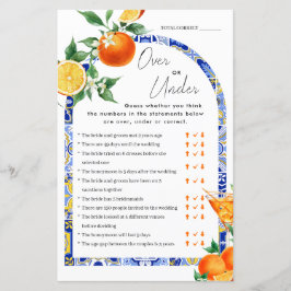 Über oder unter Spritz Mediterranean Bridame