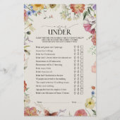 Über- oder Unterdruck-Brautparty (Vorderseite)