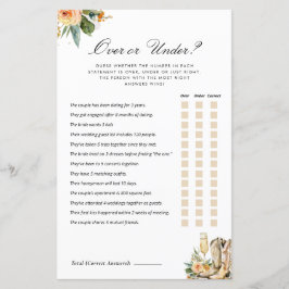 Über- oder Unterstiefel und Bubbly Brautparty