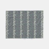 Über Pantoletten glauben Fleecedecke (Vorderseite (Horizontal))