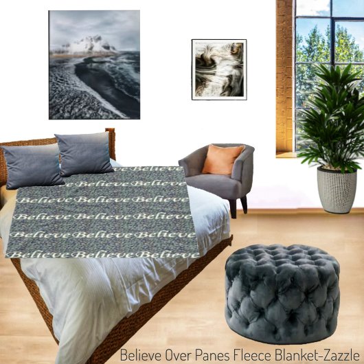 Über Pantoletten glauben Fleecedecke