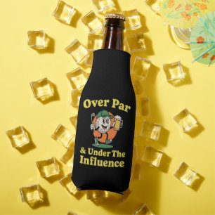 Über Par und unter dem Einfluss Golf Trinken  Flaschenkühler