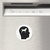 Über Pferde nachdenken Magnet (In Situ (Geschirrspüler))
