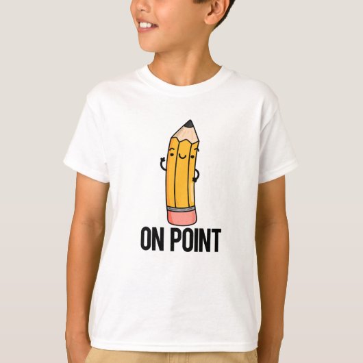 Über Point Funny Pencil Pub T-Shirt (Vorderseite)
