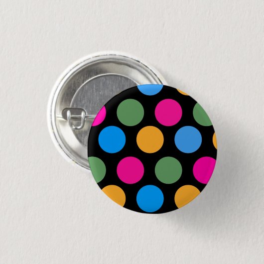 Uber Polka Button (Vorne & Hinten)