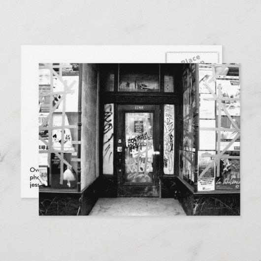 Über Postkarte (Vorne/Hinten)