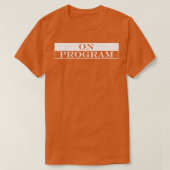 über Programm T-Shirt (Design vorne)