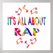 Über Rap Poster (Vorne)