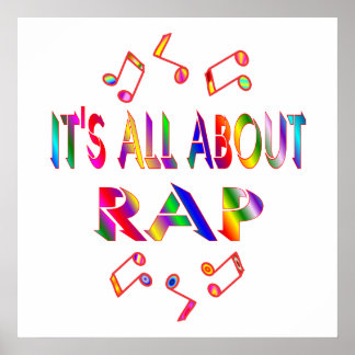 Über Rap Poster