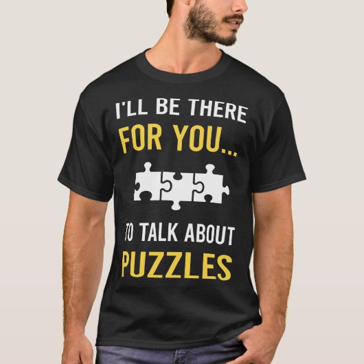 Über Rätsel reden T-Shirt (Vorderseite)