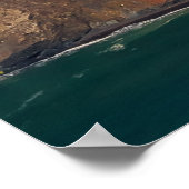 Über San Francisco Golden Gate Bridge fliegen Poster (Ecke)