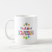 Über Scrapbooking Kaffeetasse (Links)