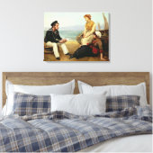 Über seine Abenteuer, 1881 Leinwanddruck (Insitu (Schlafzimmer))