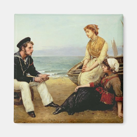 Über seine Abenteuer, 1881 Magnet (Vorne)