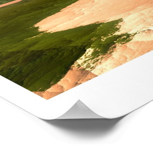 Über seltsame Strände Poster (Ecke)