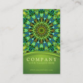 Über Sie Mandala aufpassen Visitenkarte (Vorderseite)