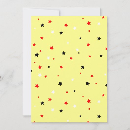 Über Softball zum Geburtstag schwingen Einladung (Rückseite)