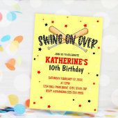 Über Softball zum Geburtstag schwingen Einladung