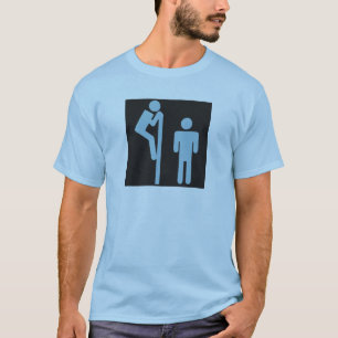 Über StallPeepervoyeur-ÖffentlichkeitRestroom T-Shirt