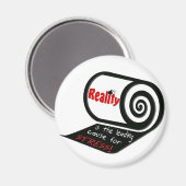 Über Stress Magnet (Vorderseite/Rückseite)