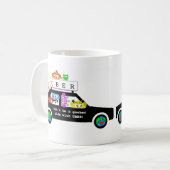 UBER Tasse #UBER (Vorderseite Links)