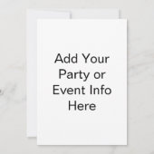 ÜBER TEA-PARTY EINLADUNG (Rückseite)